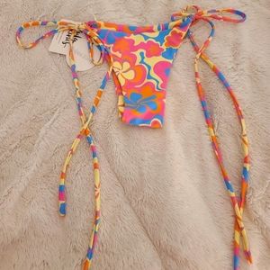 Kulani Kinis thong tie side bikini bottom lovey dovey